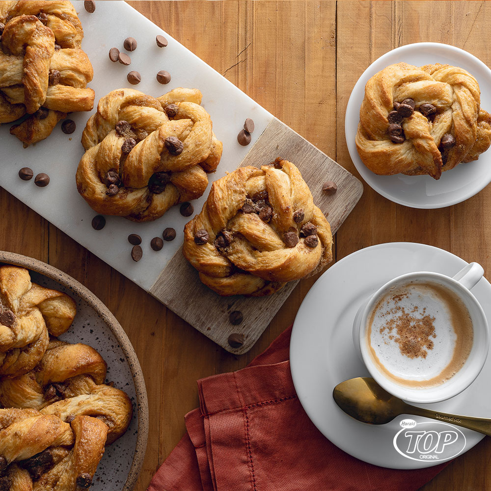 Pãezinhos de Canela com Avelã