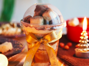 Copo da Felicidade com Bites de Banoffee​