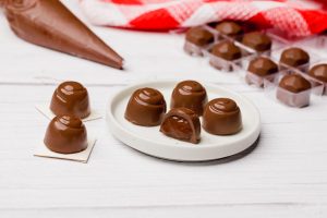 Bombom Recheado de Ganache Plant-Based