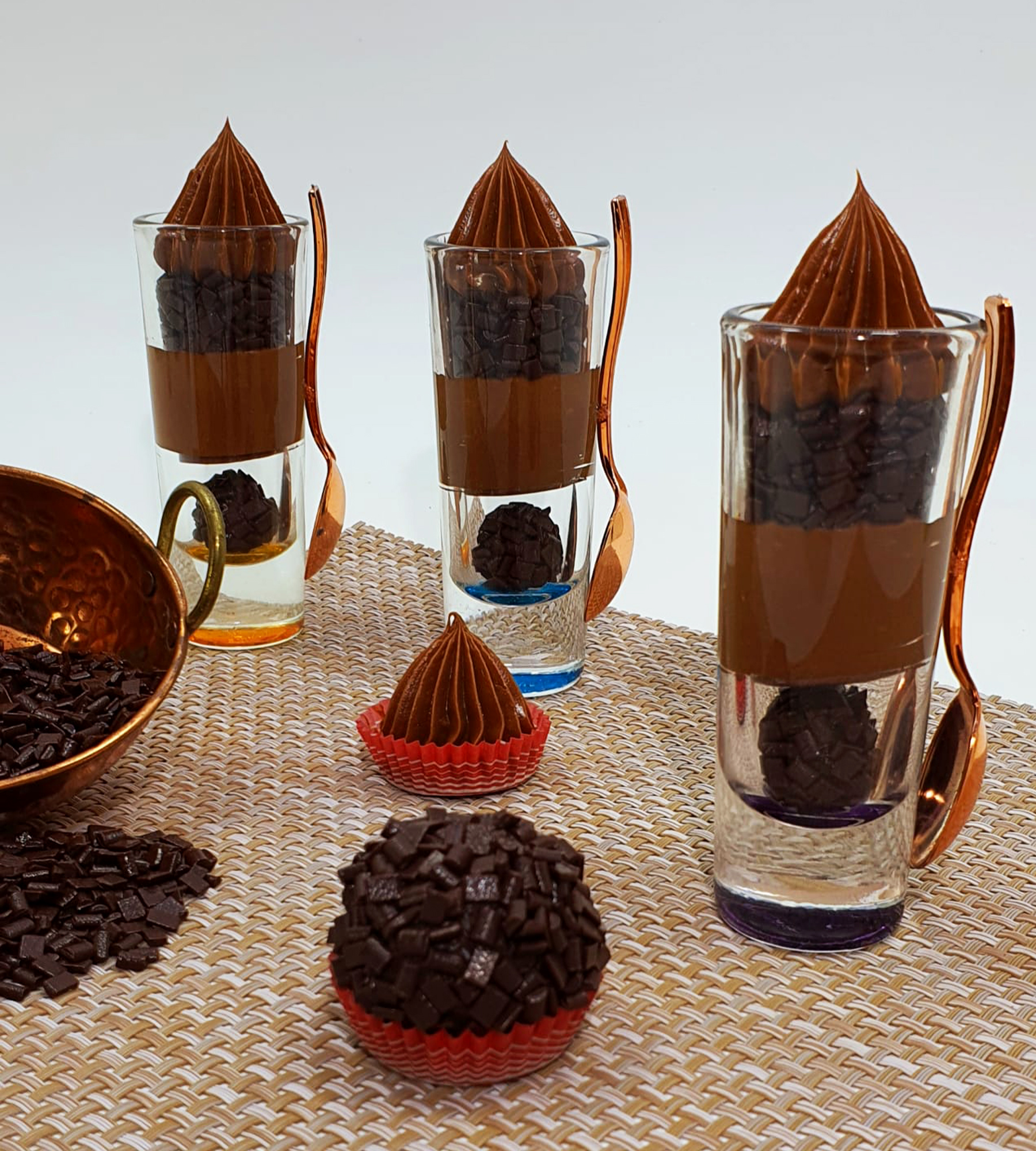 Verrine de Brigadeiro