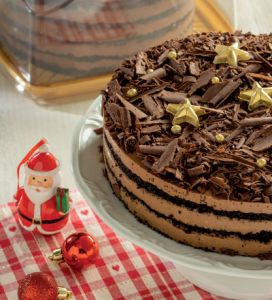 Torta de Chocolate e Café