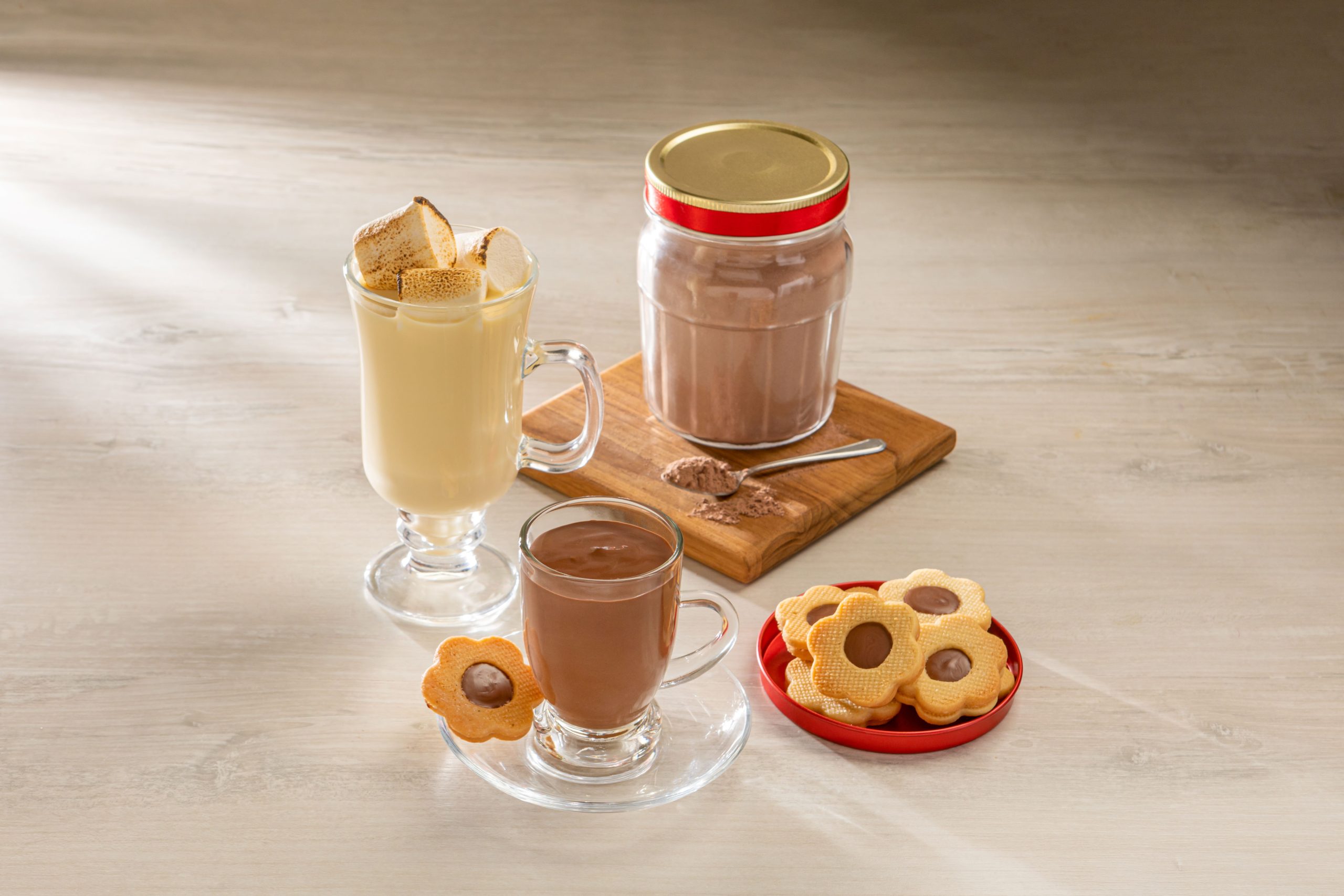 Chocolate quente Melken em Pó​​​