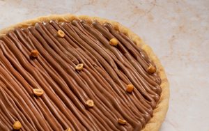 Pizza de Chocolate com Avelã