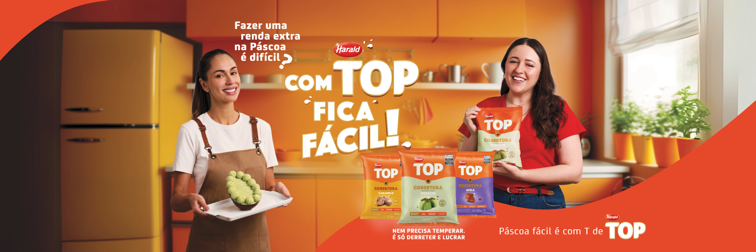 Campanha de Páscoa da Harald