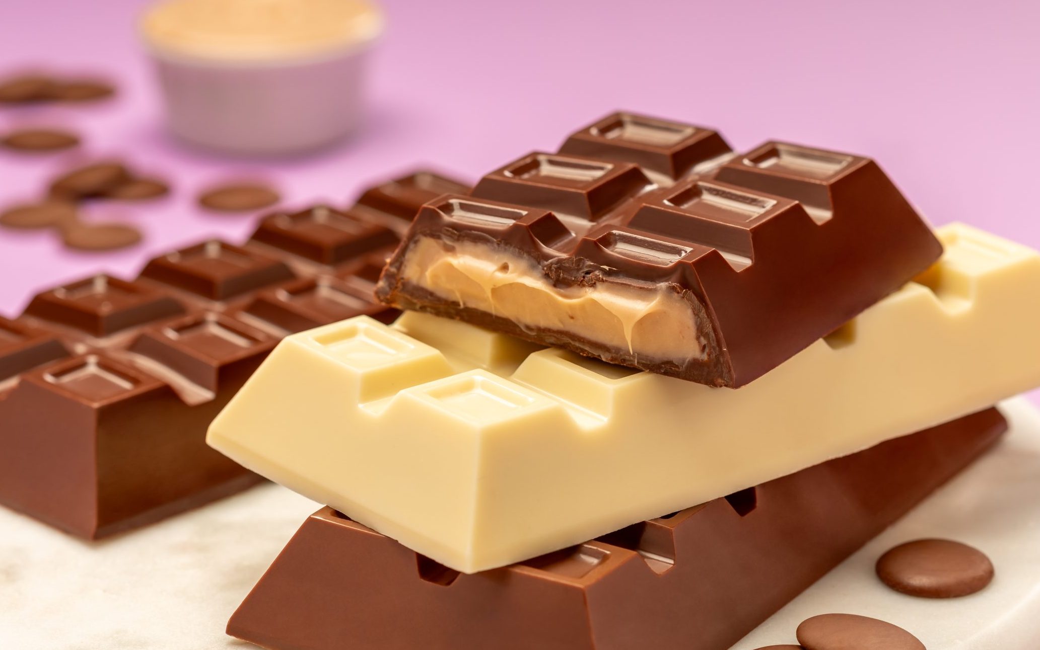Barra de Inovare com ganache