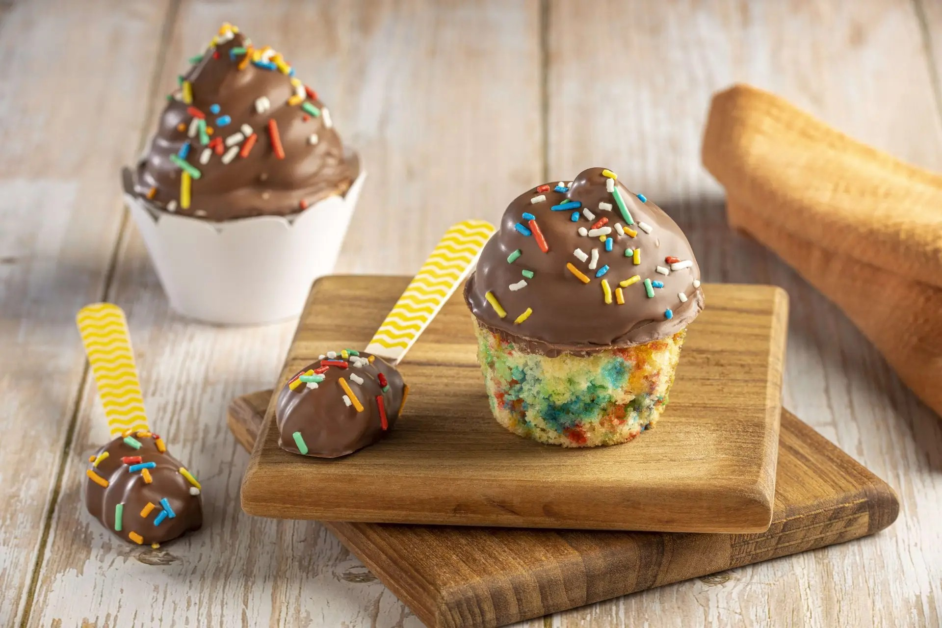 Brigadeiro e Cupcake